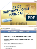 Ley de Contrataciones Publicas Vzla