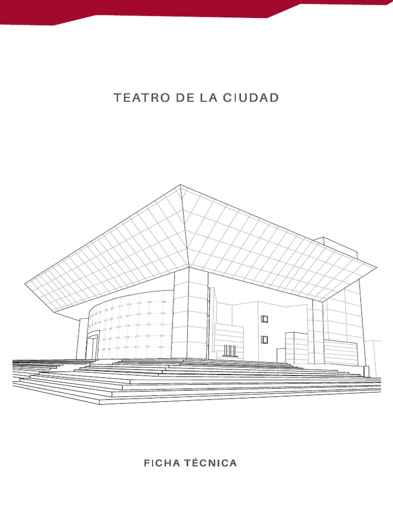 Ficha Técnica Teatro de La Ciudad Playa Del Carmen | PDF