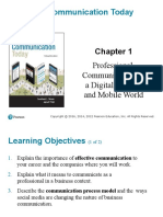 Chapter 1 Professional Communication in A Digital, Social, and Mobile World