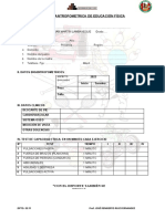 Ficha Bioantropometrica