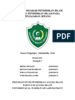 Makalah Pendidikan Islam Pada Zaman Penjajahan Jepang