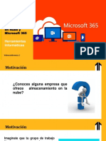 Herramientas Informáticas: Almacenamiento en Nube y Microsoft 365