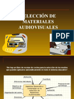 Selección de Materiales Audiovisuales