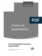 Etapa de Membresia Leccion 5