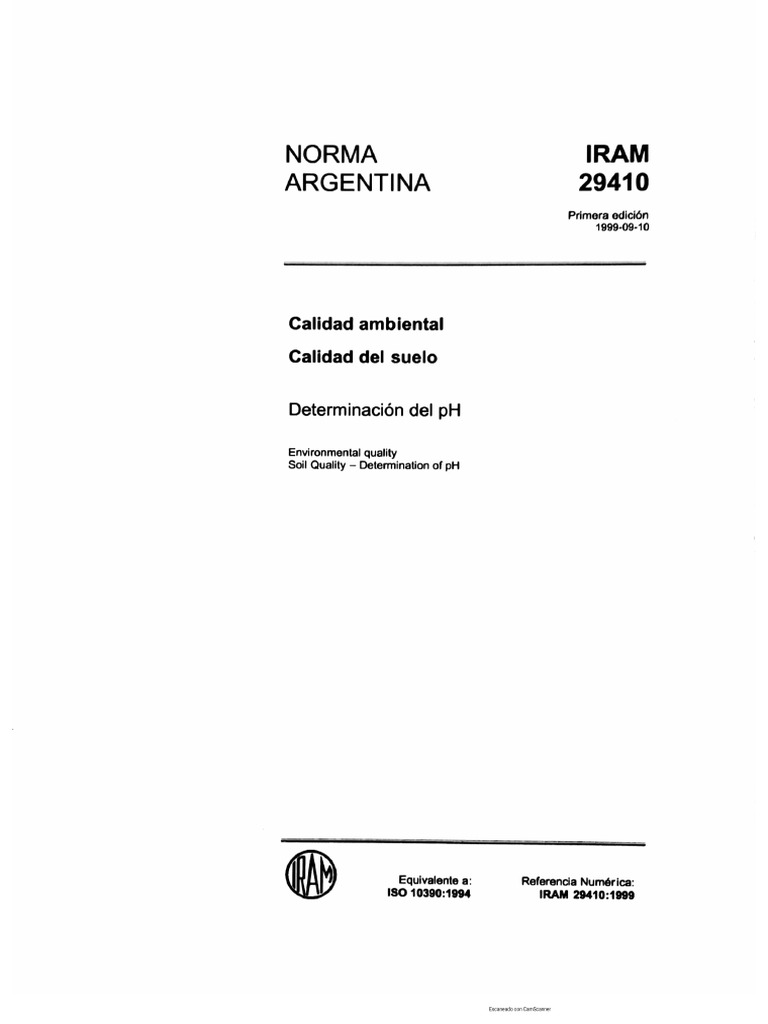 Iram 29410 | PDF