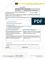 Guía Unidad 3 Identificación de La Asignatura Facultad de Estudios A Distancia - FESAD Escuela: Ciencias Tecnológicas