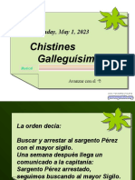 Chistines Galleguísimos: Monday, May 1, 2023