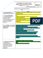 Matriz História 1ºteste