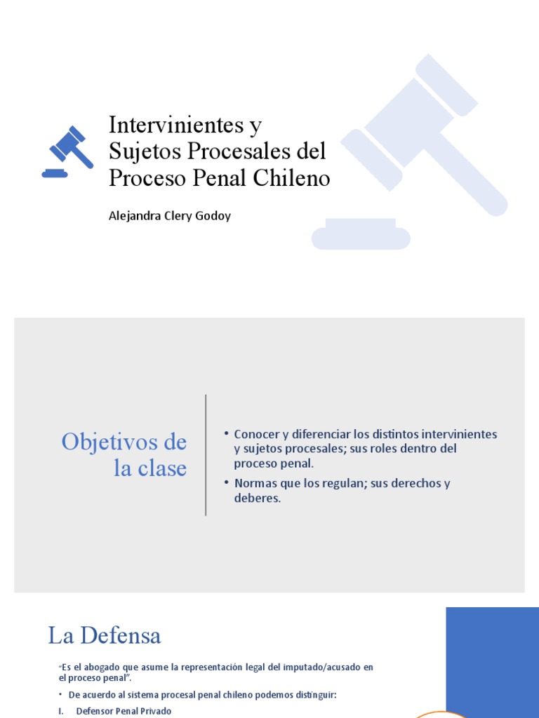 Que Es Querellante En Derecho Penal