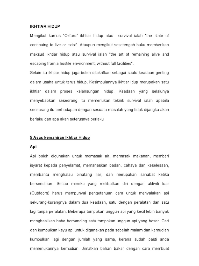 Ikhtiar Hidup Pdf