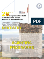 26th Bass Congress Scientific Programme