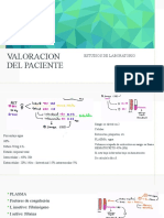 Valoracion Del Paciente: Estudios de Laboratorio