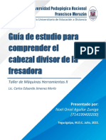 Guía de Estudio para Comprender El Cabezal Divisor de La Fresadora Noel Aguilar 714199400200
