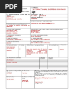 Dangerous Goods Declaration Form | PDF