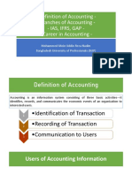 Definition of Accounting