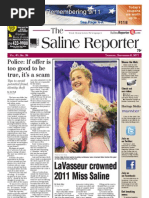 Saline Reporter Front Page