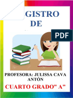 Registro DE Incidenci: Profesora: Julissa Cava Antón