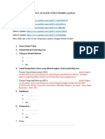 Format Analisis Video Pembelajaran: Video 1: Sumber: Video 2: Sumber: Video 3: Sumber: Video 4: Sumber: Video 5: Sumber