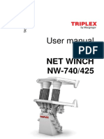 TASA S.A. User Manual for NW-740/425 Net Winch