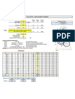 Tour Lesto - Calcul Avance Chariot: Metriques