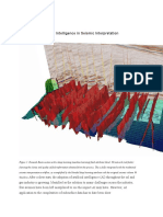 The Use of Artificial Intelligence in Seismic Interpretation