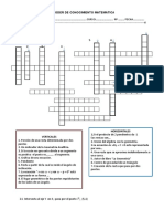 Poder de Conocimiento Matematica