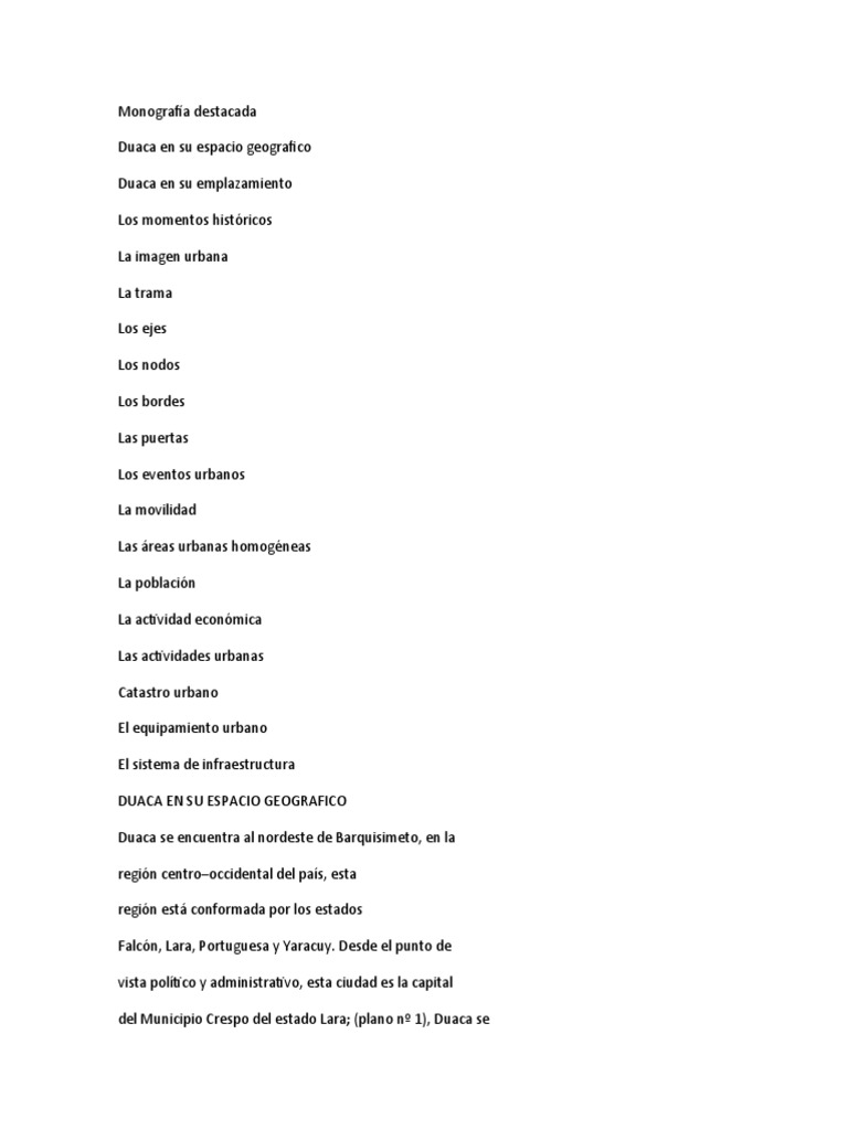 Duaca Datos Totales | PDF | Venezuela | café