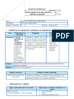 Ubicamos Objetos en El Aula Usando La Derecha e Izquierda: Sesión de Aprendizaje