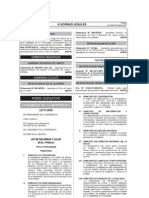 Ley 29783 Ley de Seguridad y Salud en El Trabajo