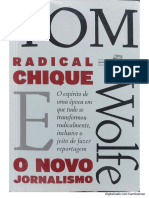 Radical Chique e o Novo Jornalismo - Tom Wolfe
