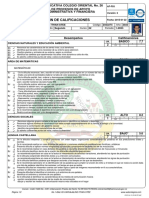 Boletin de Calificaciones