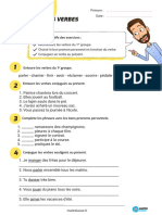 Conjugaison Verbes Du Premier Groupe 2