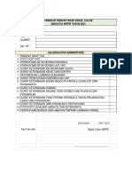 Formulir Pendaftaran MRPB 1