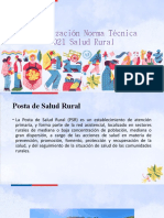 Actualización Norma Técnica Salud Rural 2021