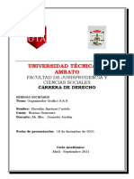 Universidad Técnica de Ambato: Facultad de Jurisprudencia Y Ciencias Sociales