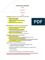 Resumo Redação