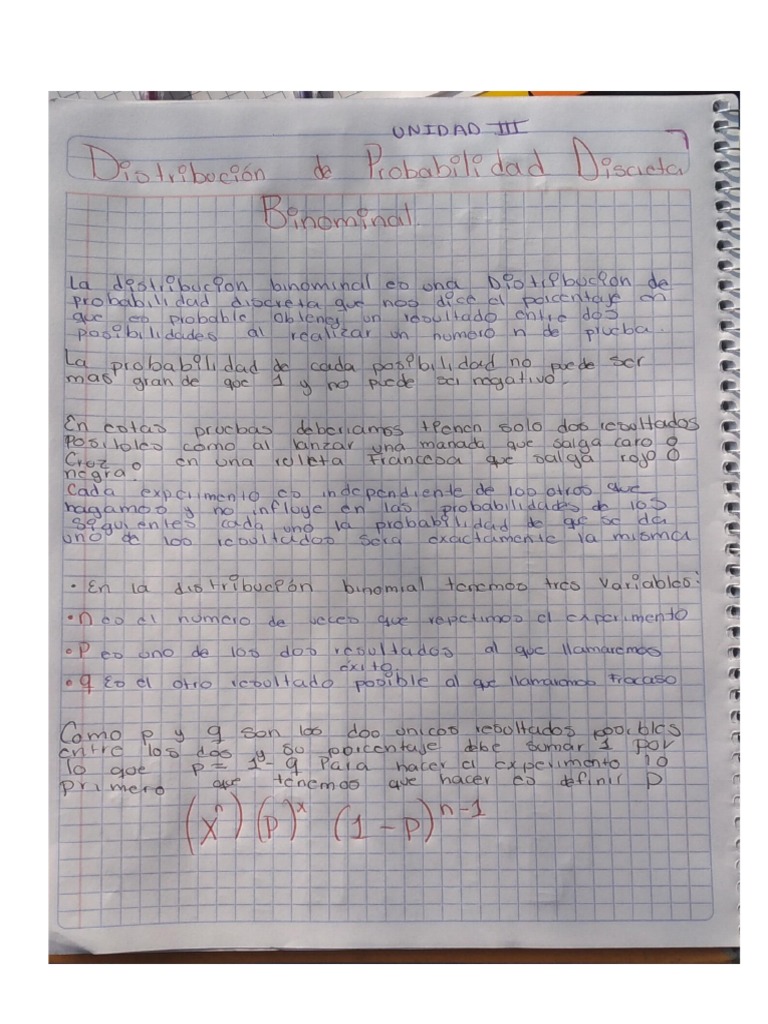 Distribucion Probabilidad PDF