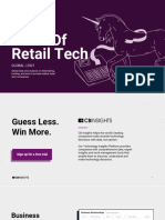CB Insights Retail Tech Report 2021