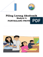 Filipino Sa Piling Larang - Module 2