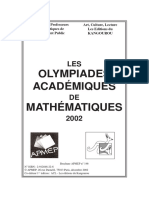 Olympiades Académiques Mathématiques