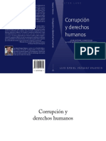 VAZQUEZ Corrupción y Derechos Humanos