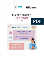 Guía de Empleo en El: Tercer Sector