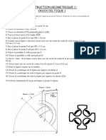 Construction Geometrique 1: Croix Celtique 1: Construction. Ne Pas Mesurer Sur Le Dessin