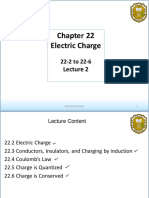 Electric Charge: PHYS2108/Fall2022 1