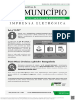 Município: Imprensa Eletrônica