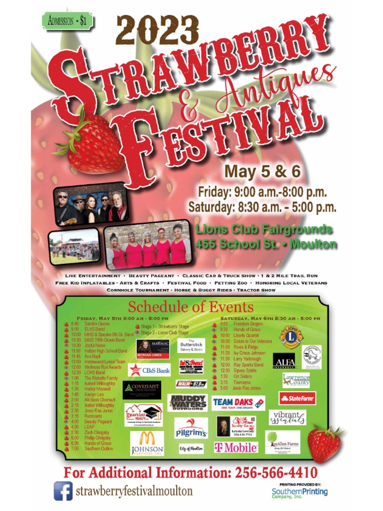 Moulton Strawberry & Antique Festival 2023 PDF