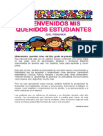 2do. Primaria: Bienvenidos, Queridos Niños Del 2do, Grado de Primaria! ¡Hoy Es Un Día