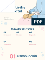 Conjuntivitis Neonatal: Expositor: Diego Saltos Garcia