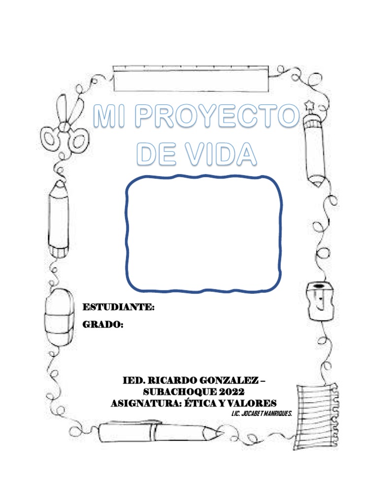 Proyecto de Vida para Niños | PDF