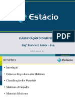 Classificação e tipos de materiais